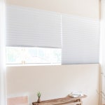 창문부착형 접착식 종이블라인드설치 햇빛차단 암막가리개 : 호쿠호니