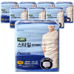 디펜드 스타일 언더웨어 파워 남성 대형, 8개입, 8팩 : 주식회사 올바른 -올핏