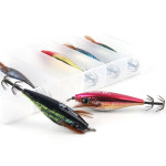 SJB 에기 12종 크롬 야광 채비 UV 쭈꾸미 갑오징어 수평 삼봉에기 바다의신 : 바다의신