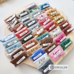 전문가용 교토 채운당 분채 전색 104색 비닐 포장 : 에플른