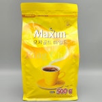 맥심 모카골드 마일드 리필 커피원두 500g / 아메리카노 블랙 인스턴트 : 킹찰스