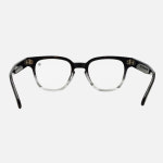 TVR TVR502 Black Gradiant 2021 Edition 볼드한 뿔테 안경 : 더트루옵티컬