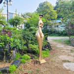 여심 사람 조형물 조각품 전원주택 정원 마당 동산 조경 카페 업소 상점 장식 인테리어 : 브론즈 아트공방