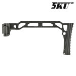 5KU JMAC SS-8R Style 1913 Picatinny Rail Folding Stock 제이맥 SS-8R 폴딩 스톡 레플리카 20미리 피카티니 레일 : 라이플링