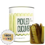 샌드위치용 오이피클 슬라이스 3.1kgx6개 : 유니 공간