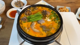 선비찬 얼큰 사골순대국 국내산 순대국밥 해장 순댓국 국밥 캠핑 밀키트 : SUNBEE