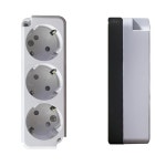 교체 접지형 전기 전등 노출 멀티콘센트 3구 설치 매입 벽 : 개구쟁이몰