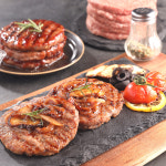 꿀맛나는세상 돼지랑 한우랑 스테이크 10kg (냉동) : 홈스쿡