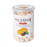 딸기 스트레스해소 반려견 치즈 크런치볼 건강 영양 150g 강아지 식품 애견사료 애완강 : 푸리스몰