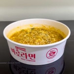 한강 라면 용기 즉석 인덕션 종이 냄비 100개 : 문 마트