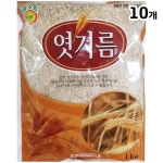 엿기름 엿질금 질금 식혜만들기 1kg 10개 식혜티백 엿기름티백 : 그린엘리펀트