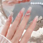눈물큐빅지르콘 네일파츠 2x4mm 50개 젤네일아트재료 : 클래식네일