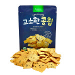 고소한 콩칩 오븐에 구운 수제 두부과자 국산 사무실 임산부 어르신 건강한 칼로리낮은 간식 : 블랙퀘스트 다이어트당뇨환자