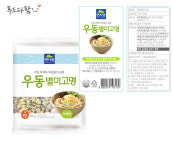 면사랑 우동별미고명 실온 야채맛 250g : 푸드다팜