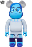 베어브릭 슬픔이 400% 디즈니 인사이드 아웃 BEARBRICK SADNESS INSIDE HEAD : 미스박의 아트날다
