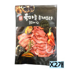 한성 흑마늘 훈제오리 슬라이스 400gx2개 무료배송/냉장 국산오리 캠핑 야식 참나무 : 유진몰