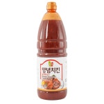 첫맛 양념치킨 순한맛 소스 2.1kg 치킨양념 튀김 : 알랑스토리지