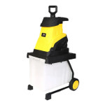 잔가지 파쇄기 정원용 전기 나뭇가지 분쇄기 나뭇잎 2500W : 엠엔제이02