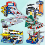 토미카 월드타운 시리즈 자동차 주차장 도로 서킷 놀이 베이직세트 : 바이문스토어