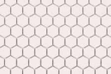 백색 폴리싱 타일 299x255 육각모자이크 타일 포세린타일 수영장타일 벽타일 욕실타일 (53,500/m2) BTAT2240 : 달콤자재창고