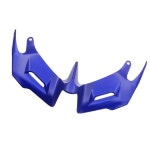 YAMAHA YZFR3 YZFR25 YZF R3 R25 20152018 프론트 페어링 윙렛 공기역학 윙 쉘 커버 보호 가드 키트 ABS : 예뻐라최고