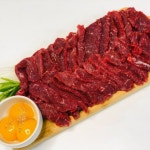 당일작업 한우 1등급 우둔살 육사시미 뭉티기 육회 200g 600g : 바다베개