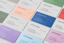 아트웍스 명함제작 디자인무료 고급 일반 대량 소량명함 : ARTWORKS