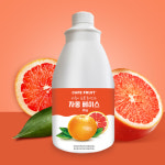 CAFE FRUIT 과육이듬뿍들어있는 자몽청 자몽베이스 2KG : 카페프룻