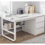 컴퓨터 책상 모던 깔끔한 스타일 서랍 사무용 : 유브이샵