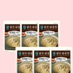 [청정원] 호밍스 맑은 닭 곰탕 450g(1~2인분) x 6개 : 라이프 부스터