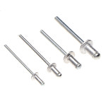 헤비 듀티 리베터 세트, 핸드 2.4, 3.2, 4.0, 4.8mm 리벳 건 키트 P-플라스틱 금속 가죽 차량용 모음 도구, 200 : 사글로리