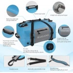 70L110L 방수 더플 백 대용량 조절 가능한 두꺼운 스트랩과 손잡이 지퍼 잠금 장비를 안전하게 유지하는 에어 밸브 보트 래프팅 오토바이 캠핑... 