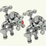 베란다수도 양카프링수도 두갈래꼭지 세탁기 수도꼭지 세탁꼭지 카프링꼭지 : 몰사팜