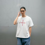 엘나인 L9 SS T SHIRT RED CROSS (Off-White) : 네스트 스토어