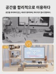 데스크톱 PC 키높이  거치대 사무실 작업대 디스플레이 선반 탁상 수납 선반 : 운수좋은1