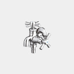 대림바스 DL-G4541 2구커플링 파이15 세탁수전 가로꼭지 수도꼭지  : 대림바스 인증몰