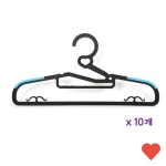 기능성 옷걸이 논슬립 10개입 미끌림 어깨 뿔 늘어짐 : tTWOmart