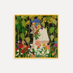 Flowers 유비파이 Yubipie 아트 프린트 50x50 : 커런트브라운