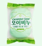 국산 오이비누 100g x 2개입 세수 세안 목욕탕 사우나 비누 오이 살구 우유 인삼 : 판다생활용품