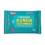 메디사이드 손소독 티슈(10매) 의약외품 항균물티슈 : 에스에이치 통상