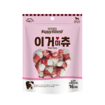 퍼피프랜드 이거미츄 연어 소고기 스테이크껌 3종 강아지 개껌 치석관리 애견간식 우피껌 : 리더스 펫