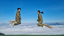 곰 패러글라이딩 베이직코스 : 두산마을패러글라이딩