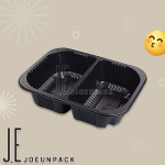 일회용 실링용기 19153 흑색 박스 900개 JH(BFP) : 조은팩