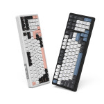 AULA F99 유무선 독거미 한글 기계식 키보드 펀키스 국내 정품 올리비아 화이트, 황축 V3 : 주식회사 브라보세컨즈