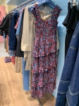 [재고확보] 가니 GEORGETTE FLOUNCE 미디 원피스 F8919 (76%세일) : 런던뉴럽걸