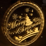 분위기있는 아크릴무드등 크리스마스 판넬조명 : 미래부부