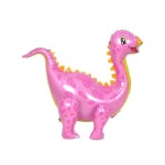 파티용품 데코 공룡은박 브라키오사우루스 소품 핑크 대형 생일 배너 가랜드 풍선 모자 테이 : 버호치