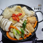 맛뜰안식품 꼬치어묵탕 어묵전골 어묵떡볶이 캠핑음식 분식 : 청년물산