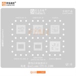 Amaoe QU8 BGA 리볼링 스텐실 SM8350 SDM439 SM8250 102/002 퀄컴 스냅드래곤 888 CPU 램 RAM 직접 열 템플릿 : 비에리트