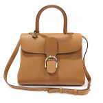 DELVAUX(델보) A0060SEL24MDP00 로데오 그레인드 카프스킨 브리앙 MM 셀리에 탑핸들 2WAY : 은평중고명품